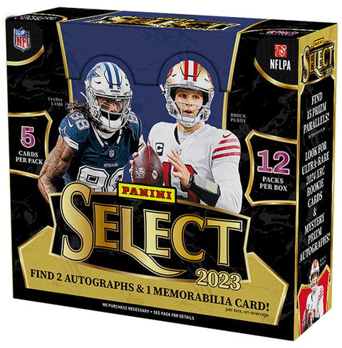 NFL 2023 PANINI SELECT HOBBY 1 BOX PICK YOUR COLOR 