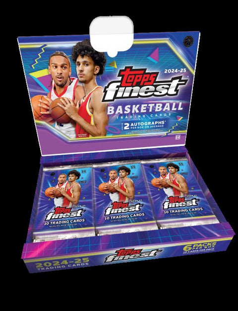 NBA 2024-25 TOPPS FINEST BASKETBALL 4 BOX RANDOM TEAMS 