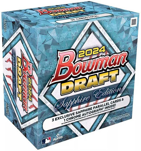 MLB 2024 BOWMAN DRAFT SAPPHIRE 1 BOX PICK YOUR TEAM 