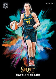 WNBA 2024 PANINI SELECT HOBBY 1 BOX RANDOM TEAMS #433 *CAITLIN CLARK COLORBLAST*