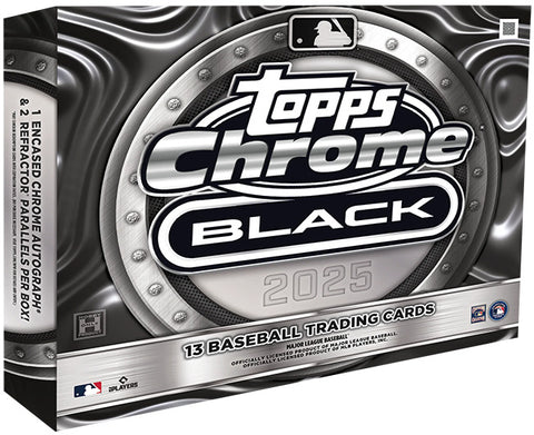 2025 MLB TOPPS BLACK CHROME HOBBY