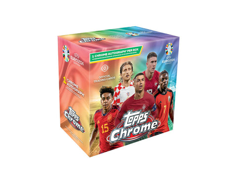 2023-24 EURO TOPPS CHROME HOBBY BOX