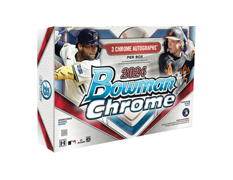 MLB 2024 TOPPS CHROME UPDATE JUMBO + BOWMAN CHROME HTA [2 BOX] PICK YOUR TEAM 