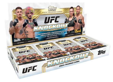 UFC 2024 TOPPS KNOCKOUT HOBBY 2 BOX RANDOM WEIGHT CLASS 