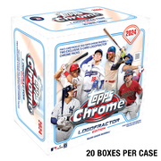 MLB 2024 TOPPS CHROME LOGOFRACTOR 10 BOX [1/2 CASE] PICK YOUR TEAM #670