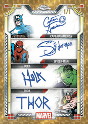 TOPPS CHROME 2024 MARVEL HOBBY 1 BOX PICK YOUR MOVIE #14