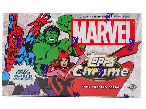 TOPPS CHROME 2024 MARVEL HOBBY 1 BOX PICK YOUR MOVIE 