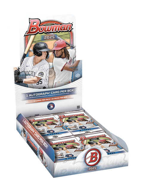 MLB 2025 3x BOWMAN HOBBY + 1x BOWMAN BREAKERS DELIGHT [4 BOX] PICK YOUR TEAM 