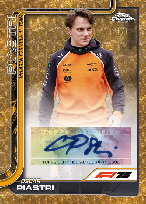 2025 TOPPS CHROME F1 FORMULA 1 HOBBY BOX – SD SPORTS CARDS