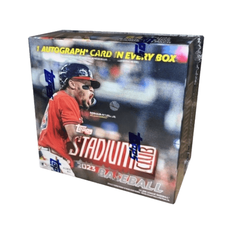 MLB 2023 STADIUM CLUB HOBBY COMPACT 8 BOX [1/2 CASE] RANDOM TEAMS 