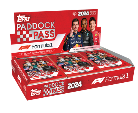 2024 FORMULA 1 TOPPS PADDOCK PASS HOBBY