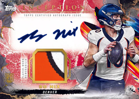NFL 2024 PANINI PRIZM DECA + 2x TOPPS INCEPTION HOBBY [3 BOX] PICK YOUR TEAM 